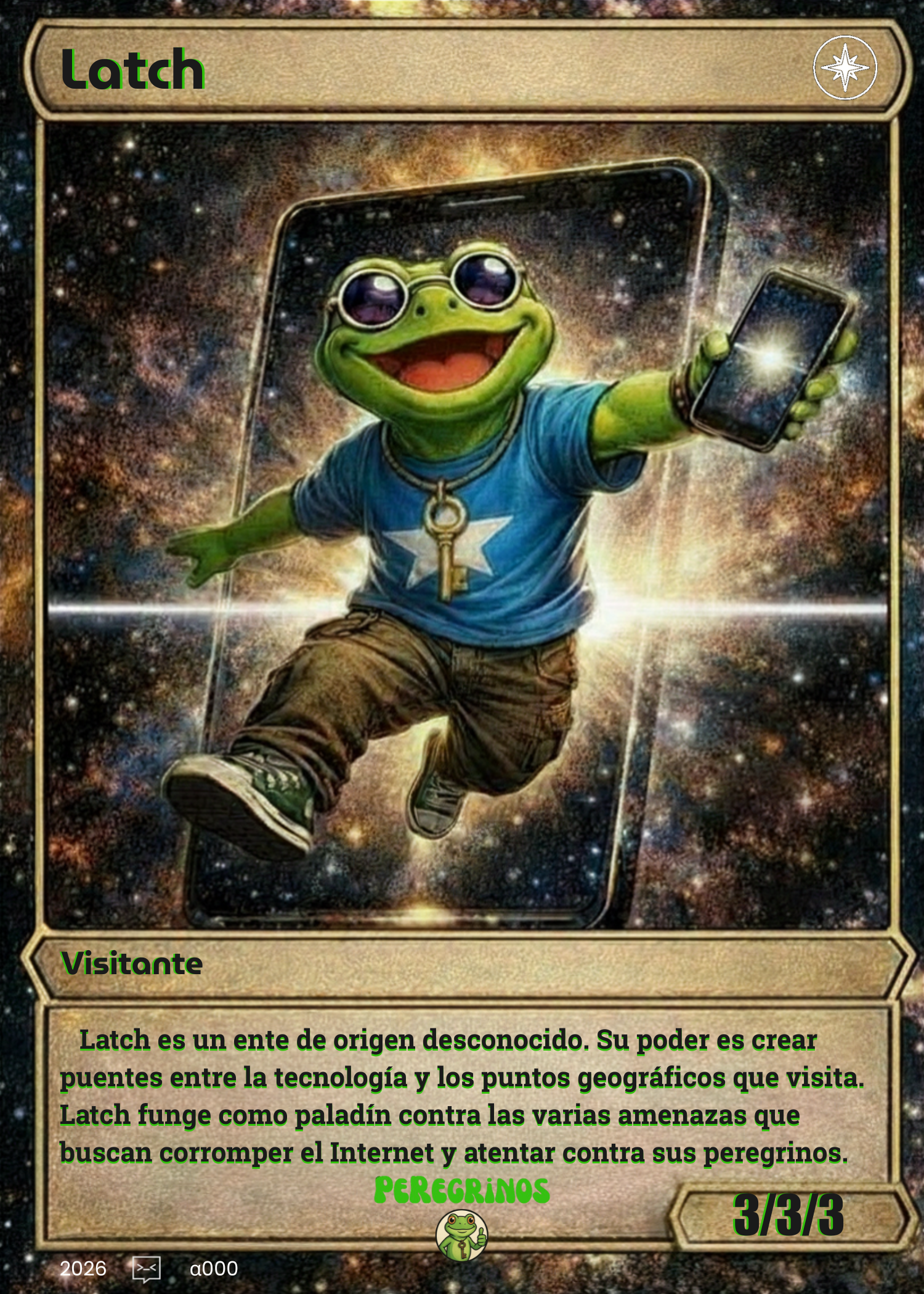 PeRegrinos Latch Card